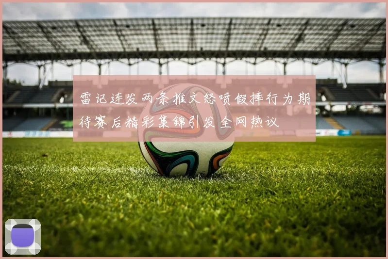 雷记连发两条推文怒喷假摔行为期待赛后精彩集锦引发全网热议