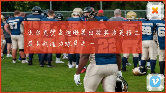 法尔克赞麦迪逊复出称其为英格兰最具创造力球员之一