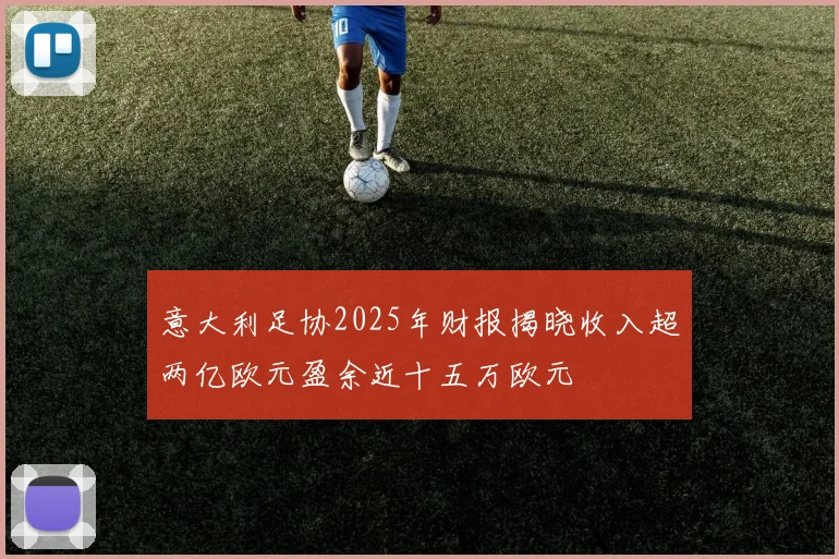 意大利足协2025年财报揭晓收入超两亿欧元盈余近十五万欧元